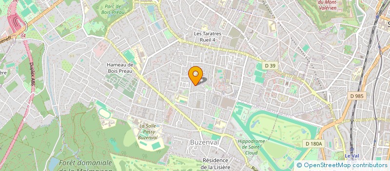localisation de l'entreprise MONSIEUR CYRIL CROSNIER LECONTE à RUEIL-MALMAISON
