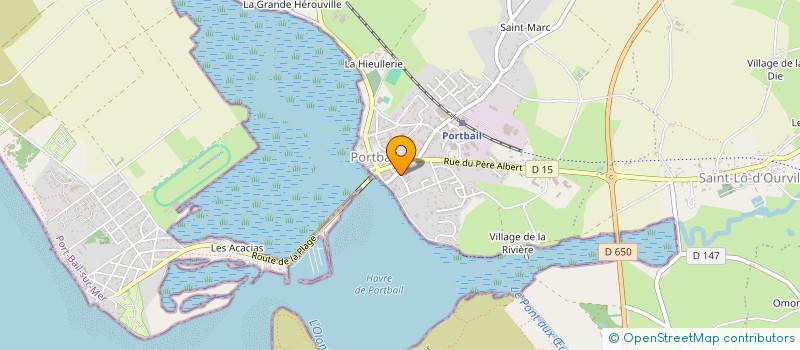 localisation de l'entreprise MONSIEUR CYRIL CUQUEMELLE  PORT-BAIL-SUR-MER