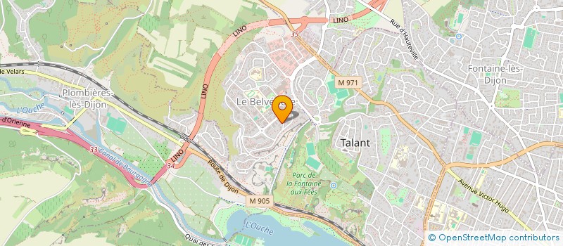 localisation de l'entreprise MONSIEUR CYRIL D'ANNA  TALANT