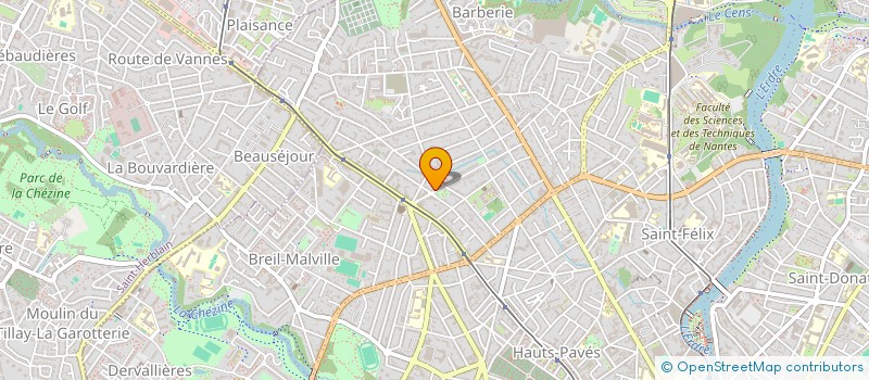 localisation de l'entreprise MONSIEUR CYRIL DA à NANTES