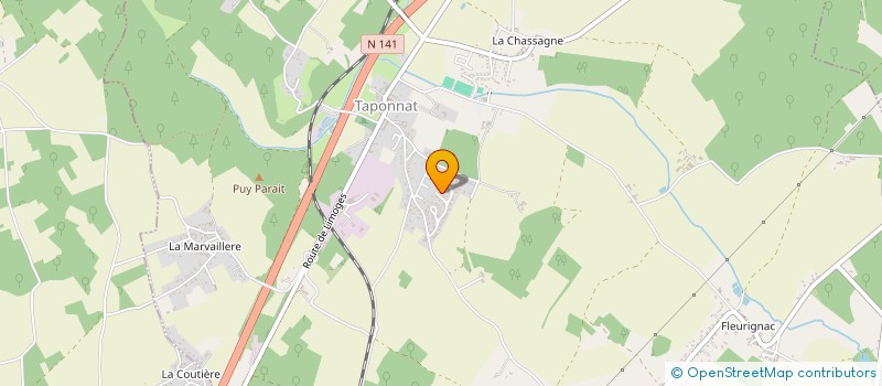 localisation de l'entreprise MONSIEUR CYRIL DA COSTA à TAPONNAT-FLEURIGNAC