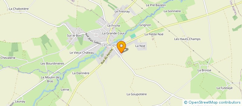 localisation de l'entreprise MONSIEUR CYRIL DAIGRE à LES ASPRES