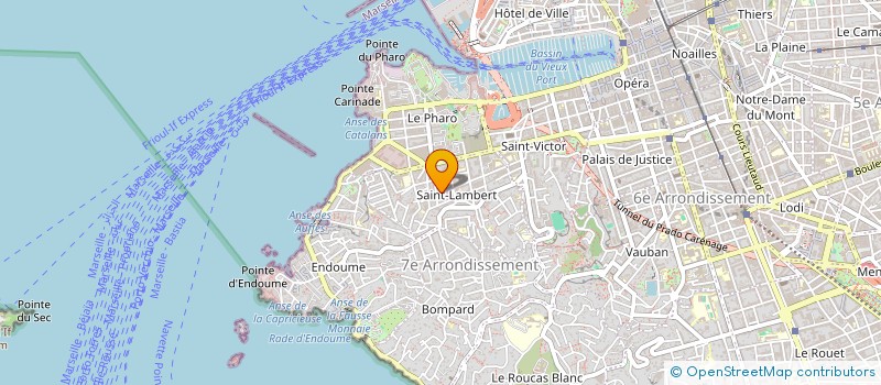 localisation de l'entreprise MONSIEUR CYRIL DANIEL à MARSEILLE