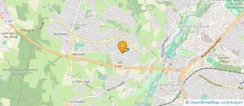 localisation de l'entreprise MONSIEUR CYRIL DAURE à LIMOGES