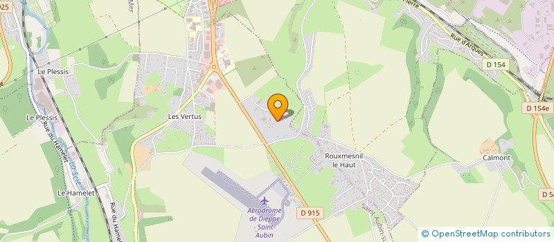 localisation de l'entreprise MONSIEUR CYRIL DAYEZ à SAINT-AUBIN-SUR-SCIE
