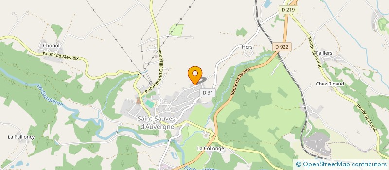 localisation de l'entreprise MONSIEUR CYRIL DE ALMEIDA  SAINT-SAUVES-D'AUVERGNE