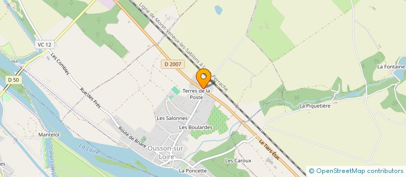 localisation de l'entreprise MONSIEUR CYRIL DE JESUS JACINTO à OUSSON-SUR-LOIRE