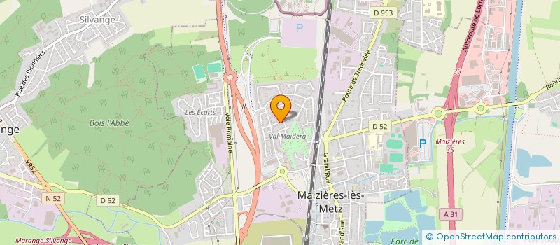 localisation de l'entreprise MONSIEUR CYRIL DE MARCO  MAIZIERES-LES-METZ