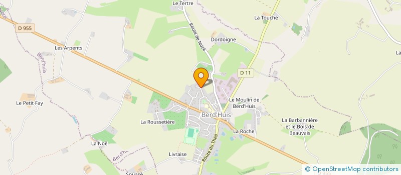 localisation de l'entreprise MONSIEUR CYRIL DEBEAUNE à BERD'HUIS