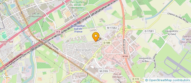 localisation de l'entreprise MONSIEUR CYRIL DEBRUYNE  MONTPELLIER