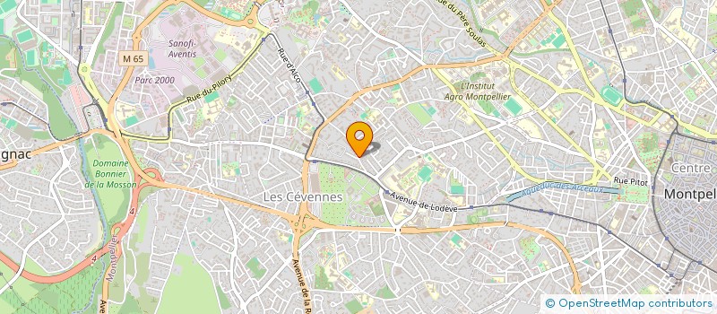 localisation de l'entreprise MONSIEUR CYRIL DECOURT à MONTPELLIER