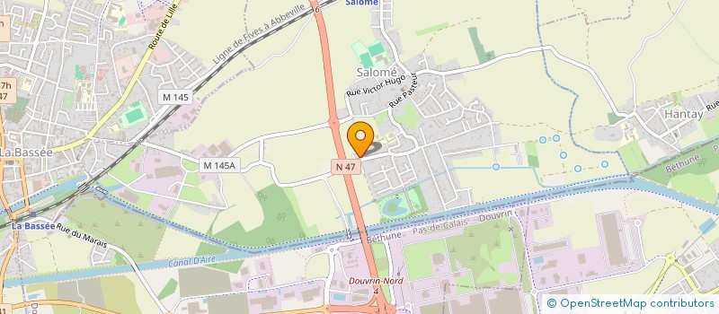 localisation de l'entreprise MONSIEUR CYRIL DEFRAUMONT  SALOME