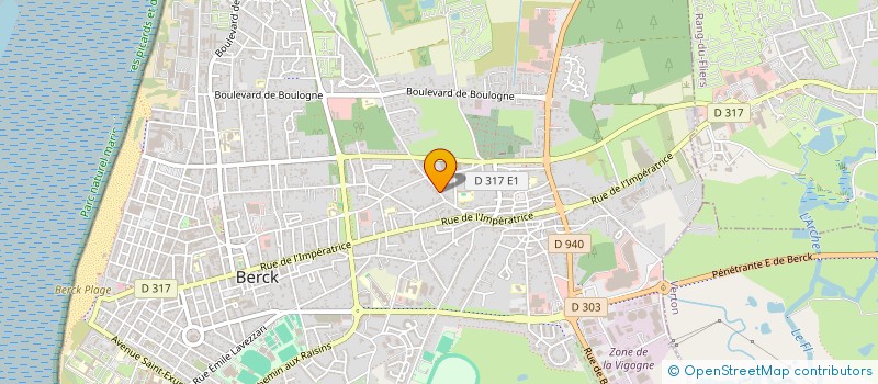 localisation de l'entreprise MONSIEUR CYRIL DELABRE  BERCK