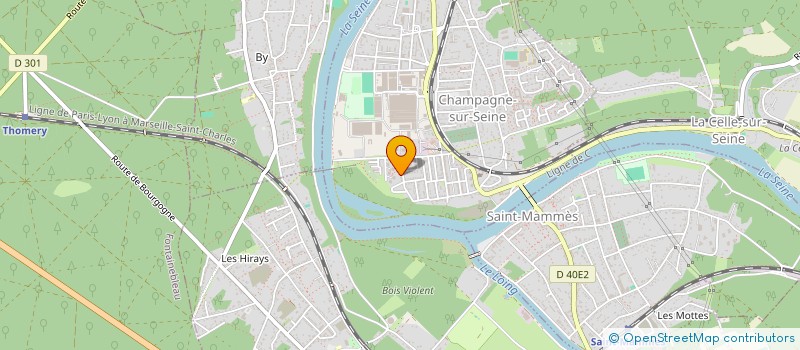 localisation de l'entreprise MONSIEUR CYRIL DELAGE  SAINT-MAMMES