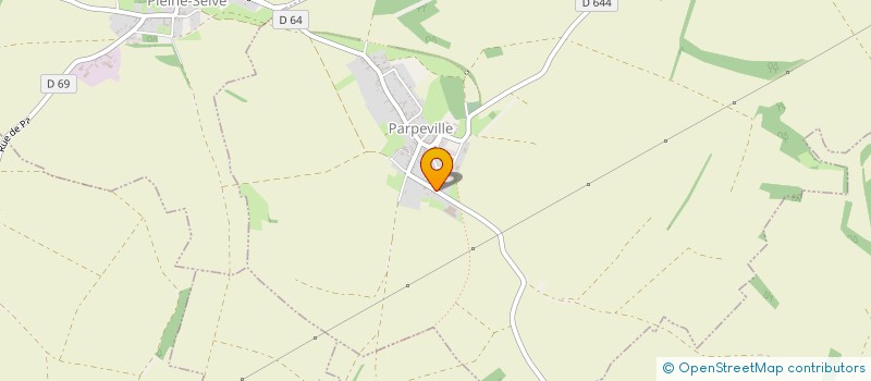 localisation de l'entreprise MONSIEUR CYRIL DELAPLACE  PARPEVILLE