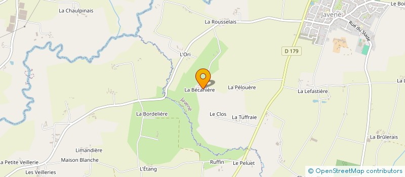 localisation de l'entreprise MONSIEUR CYRIL DELAUNAY  JAVENE