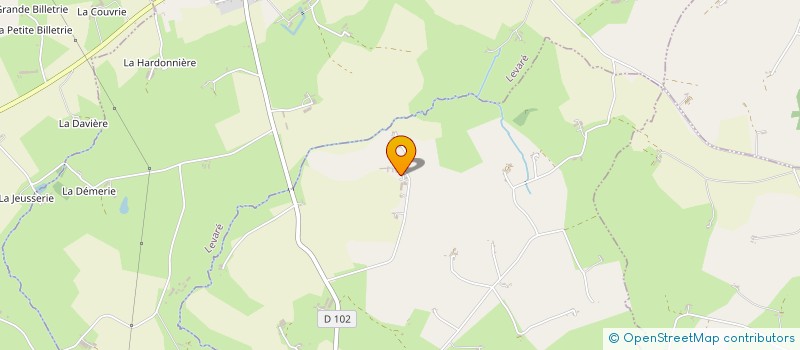 localisation de l'entreprise MONSIEUR CYRIL DELFORGE  CARELLES