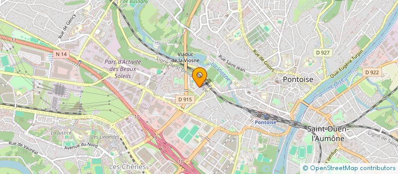 localisation de l'entreprise MONSIEUR CYRIL DELHAYE  PONTOISE