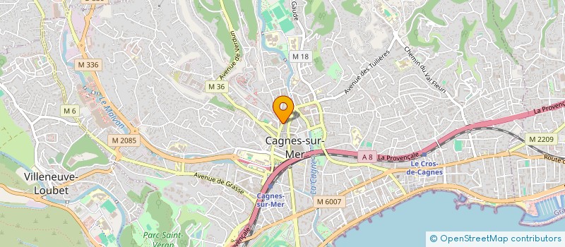 localisation de l'entreprise MONSIEUR CYRIL DELISSEN à CAGNES-SUR-MER