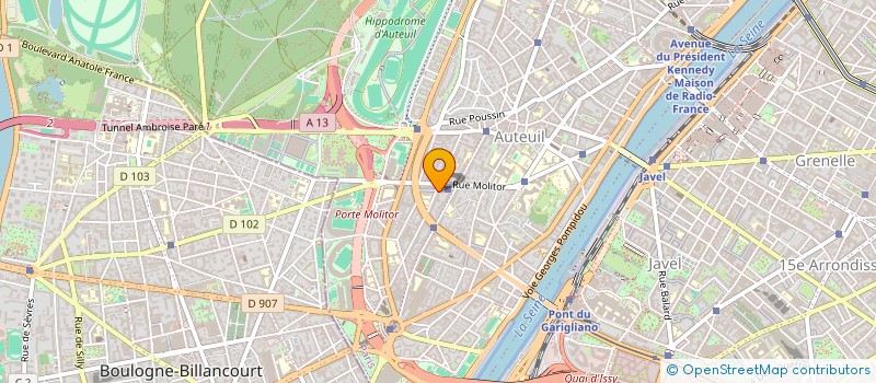 localisation de l'entreprise MONSIEUR CYRIL DELOINCE  PARIS