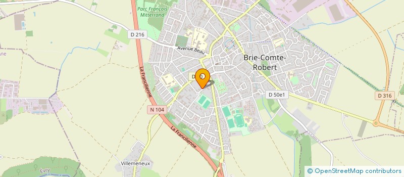 localisation de l'entreprise MONSIEUR CYRIL DELORY  BRIE-COMTE-ROBERT