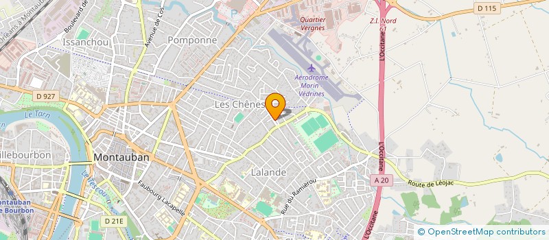 localisation de l'entreprise MONSIEUR CYRIL DELSOL  MONTAUBAN