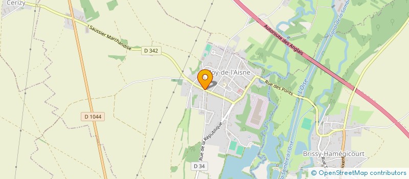 localisation de l'entreprise MONSIEUR CYRIL DELVILLE à MOY-DE-L'AISNE