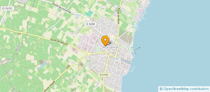 localisation de l'entreprise MONSIEUR CYRIL DEMEULLE à MARSEILLAN