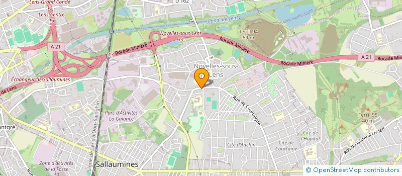 localisation de l'entreprise MONSIEUR CYRIL DEPIERE  LOISON-SOUS-LENS