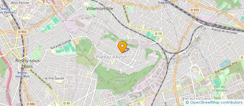 localisation de l'entreprise MONSIEUR CYRIL DEPLACE  NEUILLY-PLAISANCE