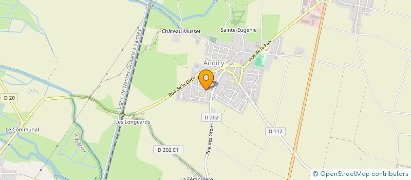 localisation de l'entreprise MONSIEUR CYRIL DERAND  ANDILLY