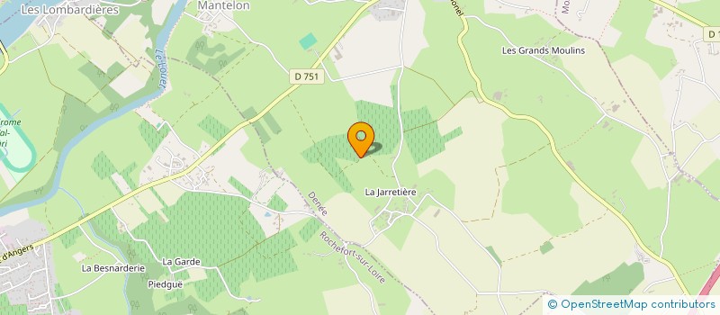 localisation de l'entreprise MONSIEUR CYRIL DEROUET à VAL-DU-LAYON