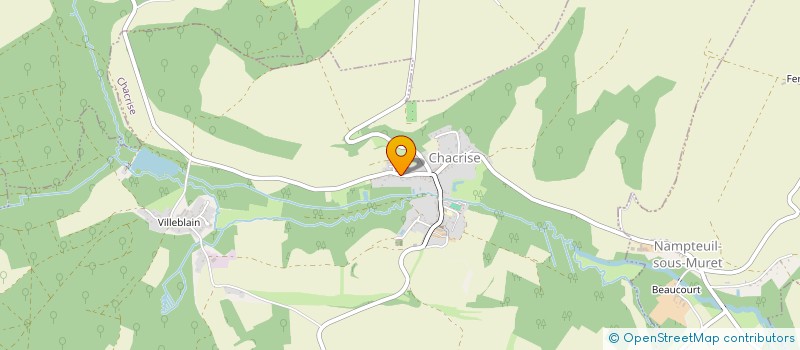 localisation de l'entreprise MONSIEUR CYRIL DESAVENELLE  CHACRISE