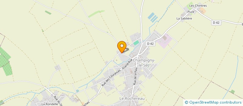 localisation de l'entreprise MONSIEUR CYRIL DESCHAMPS  PARTHENAY