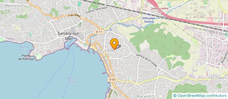 localisation de l'entreprise MONSIEUR CYRIL DESIO à SIX-FOURS-LES-PLAGES