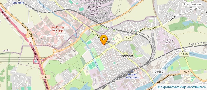 localisation de l'entreprise MONSIEUR CYRIL DEVILLARD  PERSAN