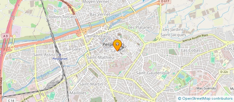 localisation de l'entreprise MONSIEUR CYRIL DI FRANCESCO  PERPIGNAN