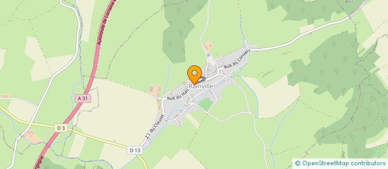 localisation de l'entreprise MONSIEUR CYRIL DIDELOT  RAINVILLE