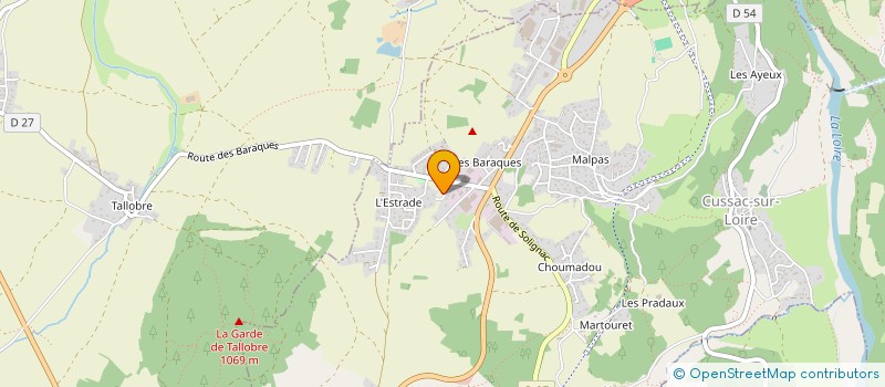 localisation de l'entreprise MONSIEUR CYRIL DIOUDONNAT  BAINS