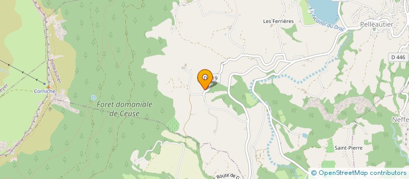 localisation de l'entreprise MONSIEUR CYRIL DISDIER  PELLEAUTIER