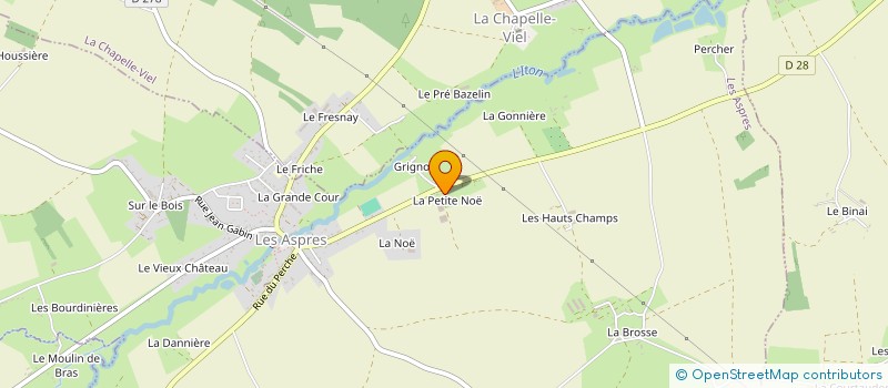localisation de l'entreprise MONSIEUR CYRIL DOLLION à LES ASPRES