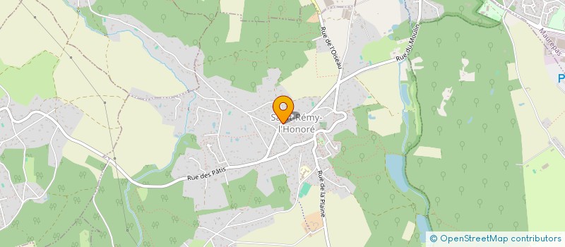 localisation de l'entreprise MONSIEUR CYRIL DONGER  SAINT-REMY-L'HONORE