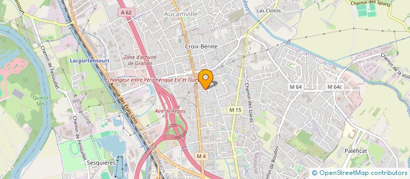 localisation de l'entreprise MONSIEUR CYRIL DOS SANTOS  TOULOUSE