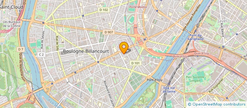 localisation de l'entreprise MONSIEUR CYRIL DROUOT à BOULOGNE-BILLANCOURT