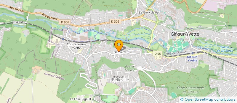 localisation de l'entreprise MONSIEUR CYRIL DUBOIS à GIF-SUR-YVETTE