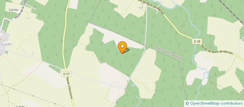 localisation de l'entreprise MONSIEUR CYRIL DUBREUIL  OUSSE-SUZAN