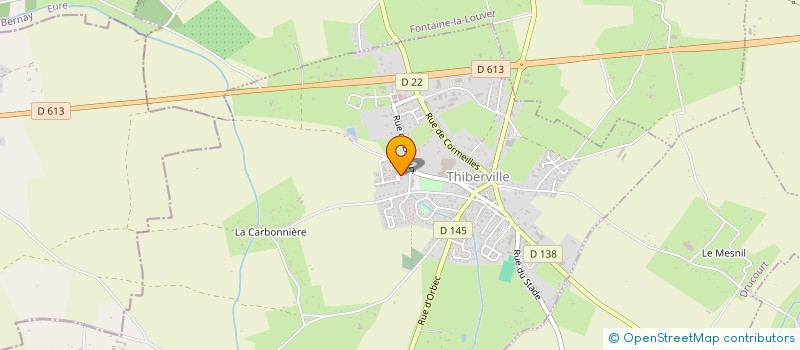 localisation de l'entreprise MONSIEUR CYRIL DUBUS  SAINT-AUBIN-DU-THENNEY