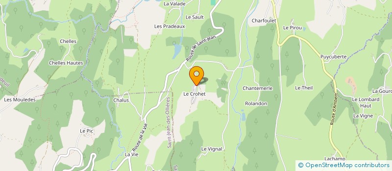 localisation de l'entreprise MONSIEUR CYRIL DUEE  TREZIOUX