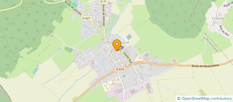 localisation de l'entreprise MONSIEUR CYRIL DUFOUR  LIFFOL-LE-GRAND