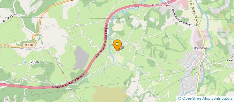 localisation de l'entreprise MONSIEUR CYRIL DUHALDE à URRUGNE